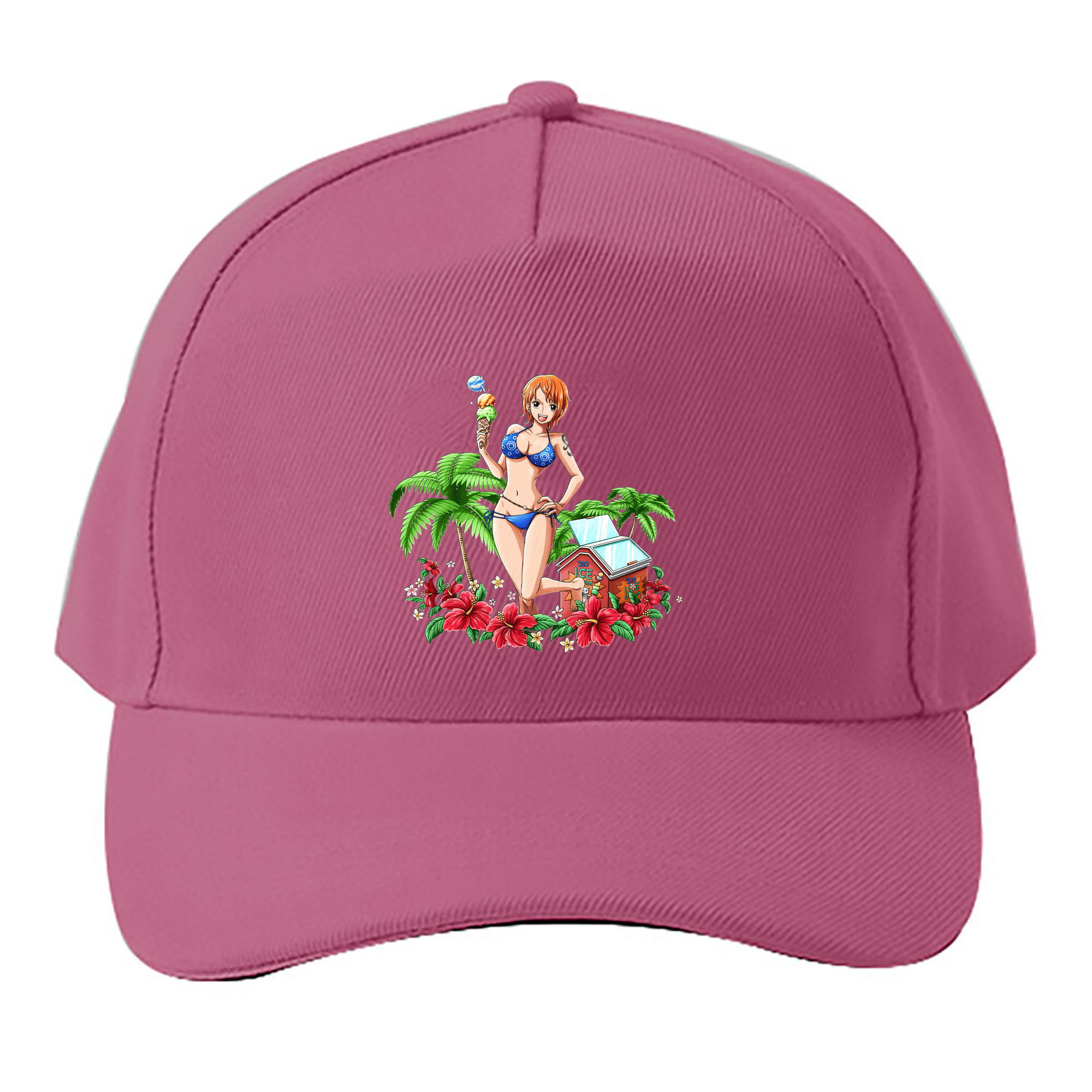 （画像用） ワンピース ナミ ONE PIECE Nami ベースボールキャップ 綿100％ 男女兼用 帽子 スポーツ